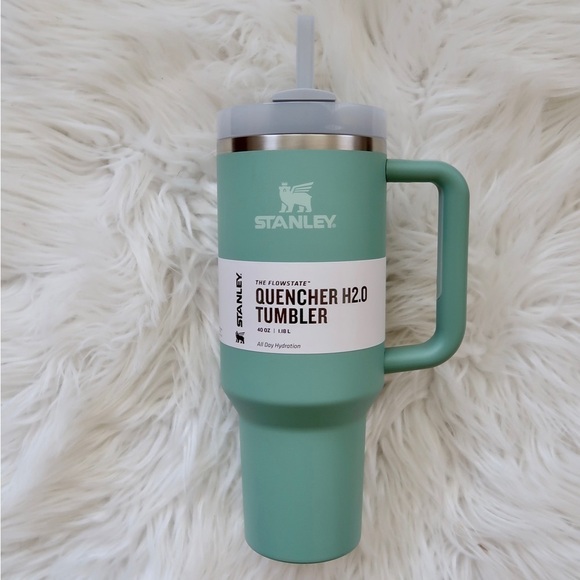 Stanley 40 oz. Adventure Quencher H2.O Flowstate Tumbler Eucalyptus - Picture 1 of 3
